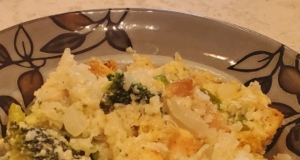 Chicken and Broccoli Cauli Rice Casserole