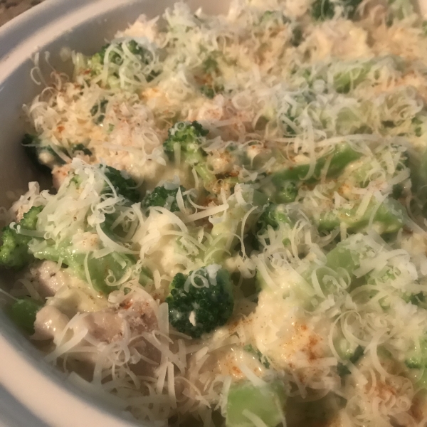 Chicken and Broccoli Cauli Rice Casserole