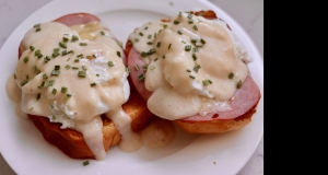 Croque Madame on Brioche