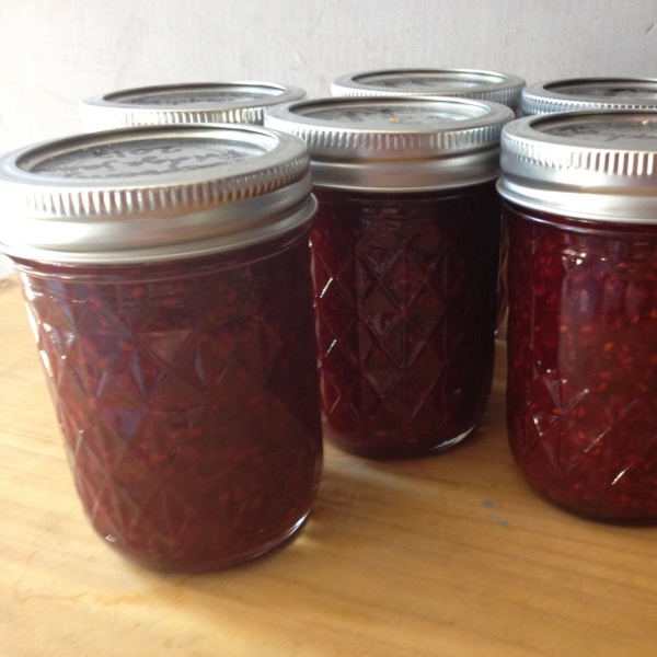 Red Raspberry-Orange Jam