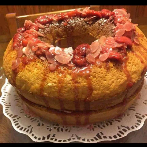 Frosted Strawberry Shortcake