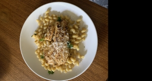 Pan Seared Lemon Tilapia with Parmesan Pasta