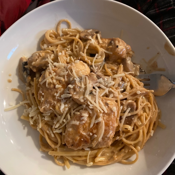 Chicken with a Creamy Marsala Sauce