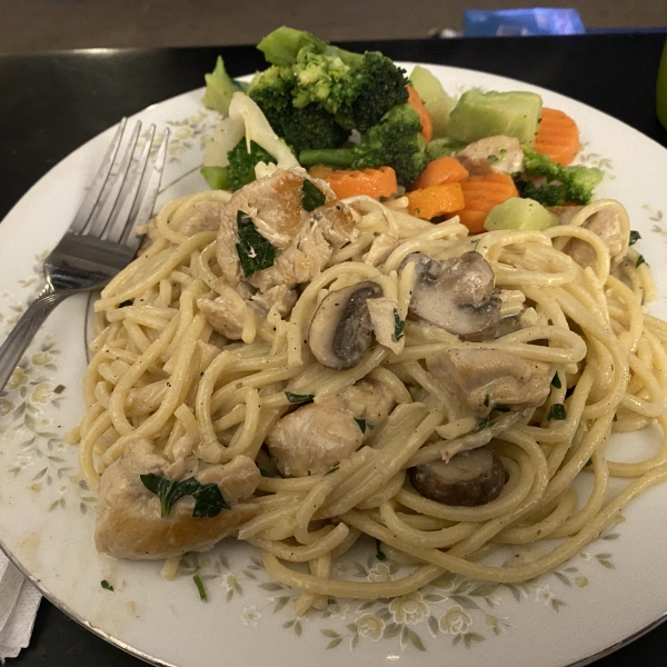 Chicken with a Creamy Marsala Sauce