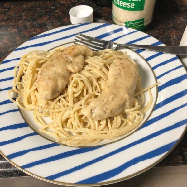 Chicken with a Creamy Marsala Sauce