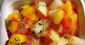 Pear-Mango Salsa