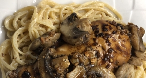 Balsamic Goat Cheese Stuffed Chicken Breasts