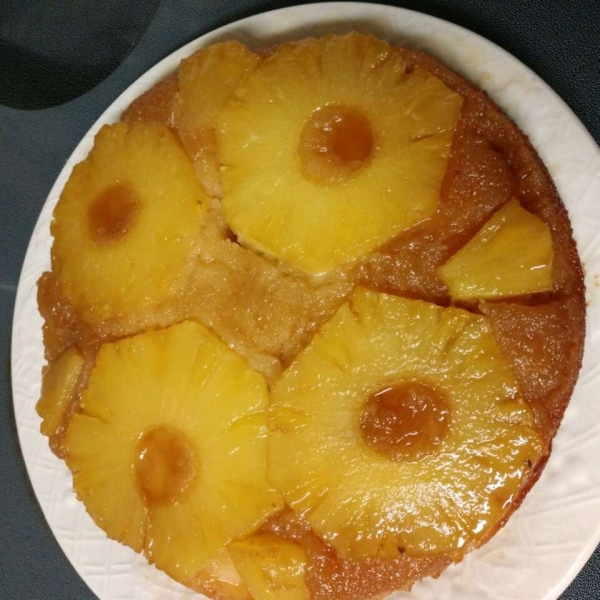 Fresh Pineapple Upside Down Cake