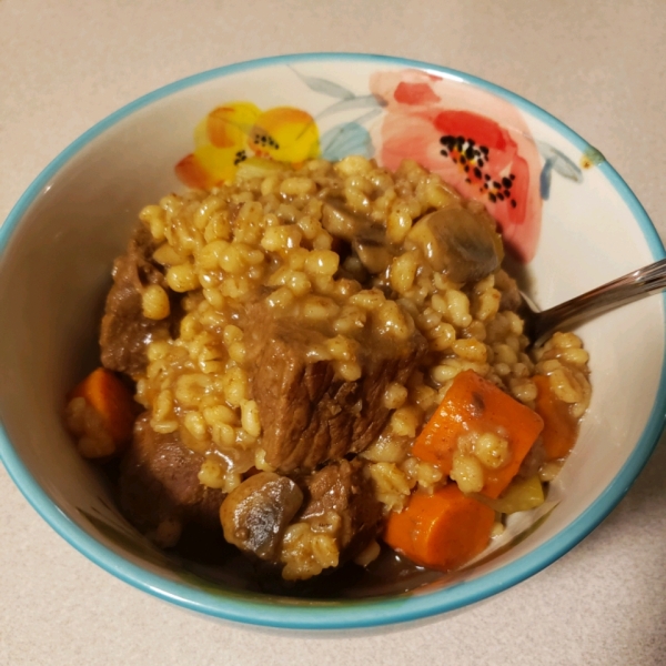 Beef Mushroom Barley Soup