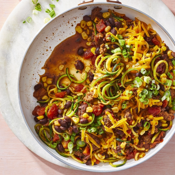 Zucchini Taco Skillet