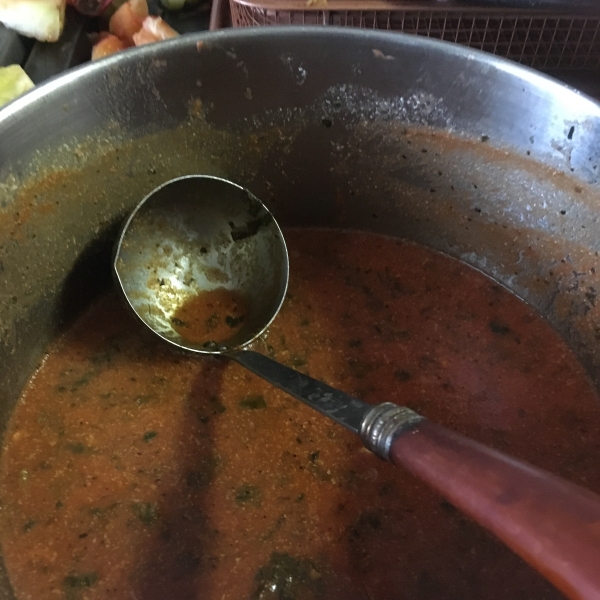 Tomato Spinach and Basil Soup