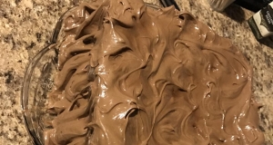 Black Out Cake from the Fifties