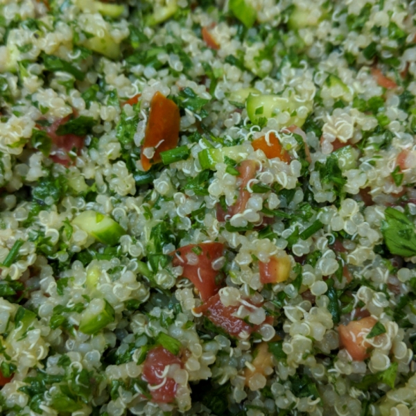 Kale Tabbouleh with Quinoa