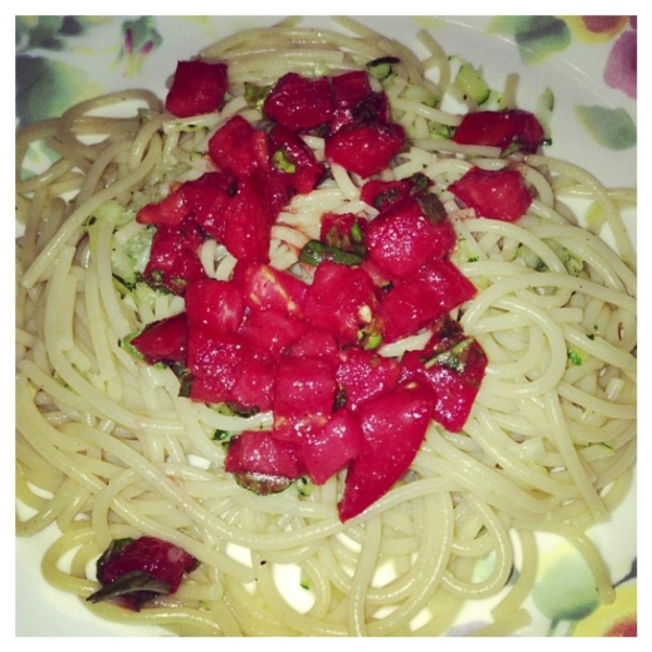 Fresh Zucchini Pasta Sauce