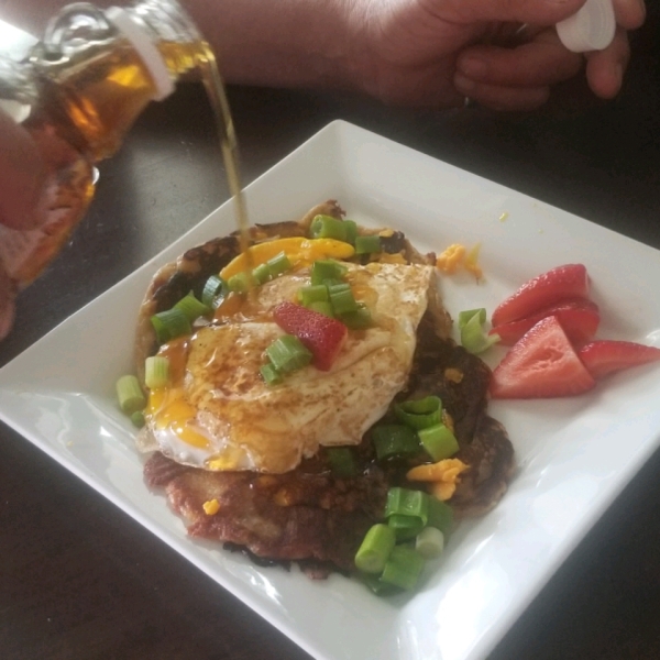 Father's Day Mancake Pancakes