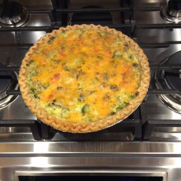 Easy Broccoli Quiche