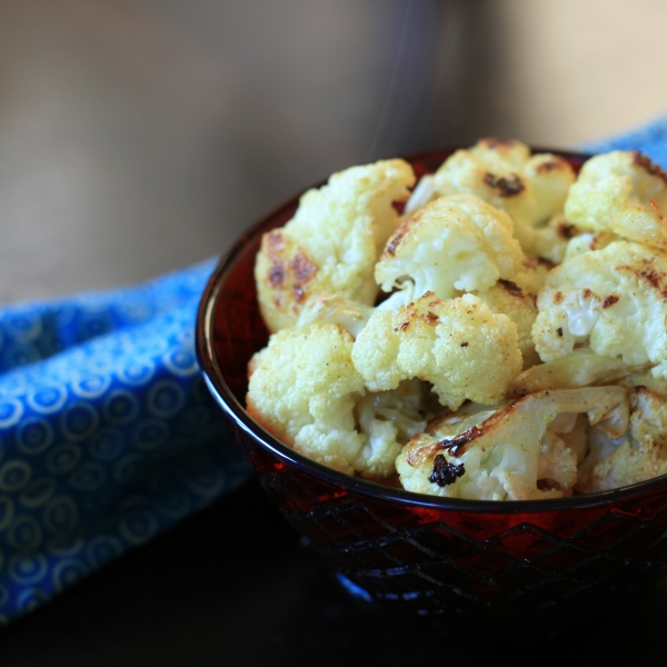 Easy Roasted Cauliflower