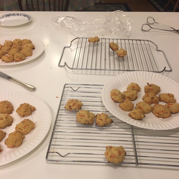 Healthy Honey Carrot Cookies