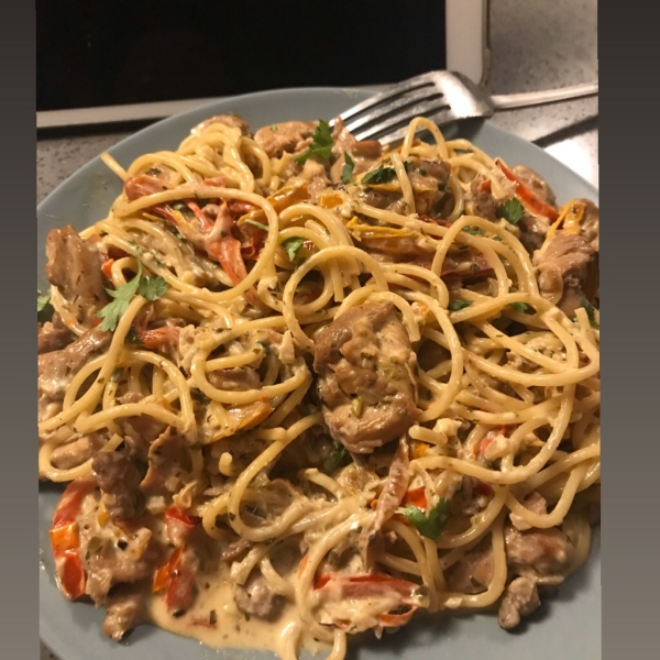 Chicken Tequila Fettuccini