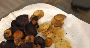 Spicy Sweet Potato Chips