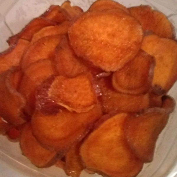 Spicy Sweet Potato Chips