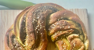 Braided Bread with Pesto