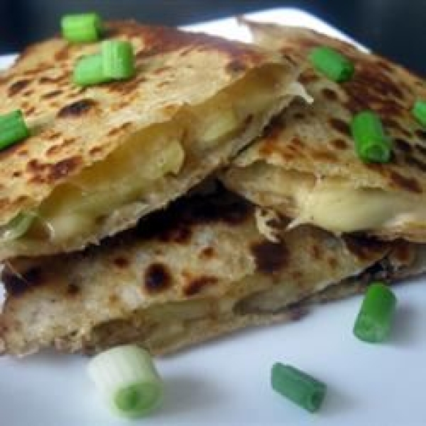 Apple Gouda Quesadillas