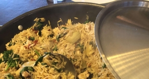 Orzo with Chicken and Artichokes
