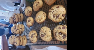 Chewy Peanut Butter Chocolate Chip Cookies