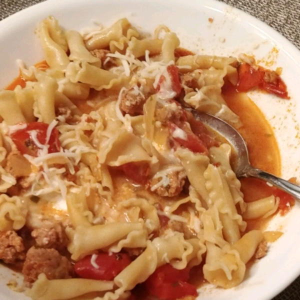 Lasagna Soup with Cheesy Yum