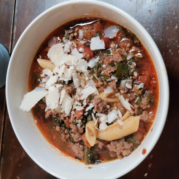 Lasagna Soup with Cheesy Yum