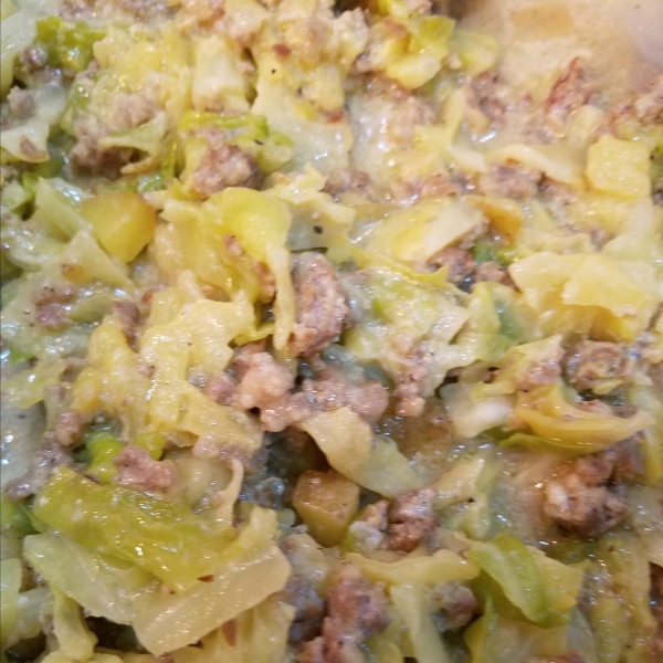 Instant Pot® Creamy Cabbage Sausage Soup