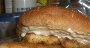Pan Fried Tilapia Sandwich