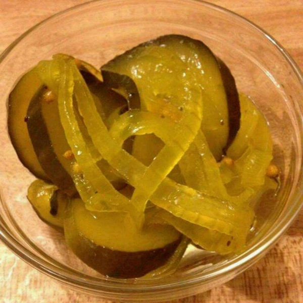 Microwave Bread-and-Butter Pickles