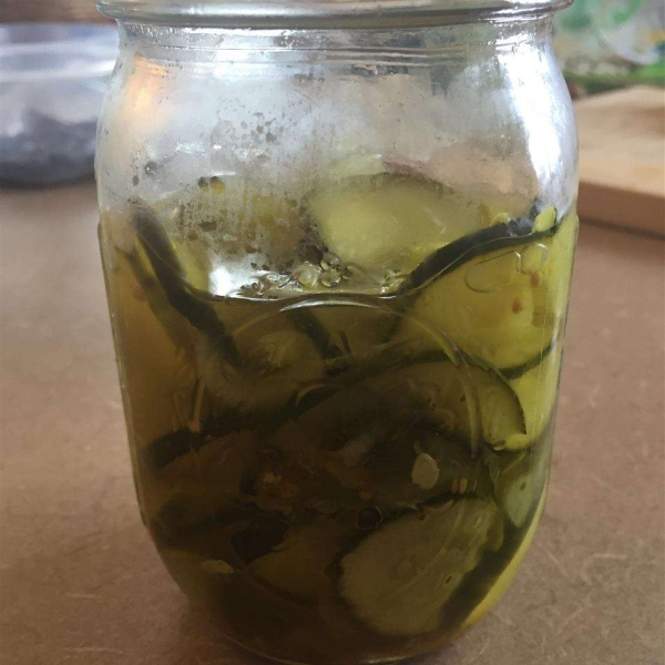 Microwave Bread-and-Butter Pickles