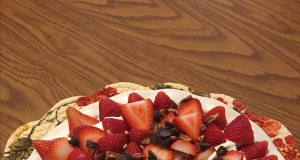 Strawberry Butter Cracker Pie