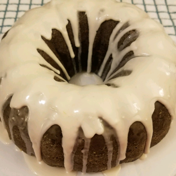 Zucchini Chocolate Rum Cake
