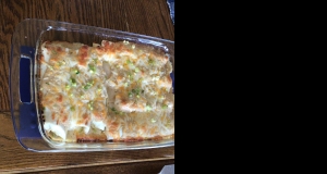 Easy White Chicken Enchiladas