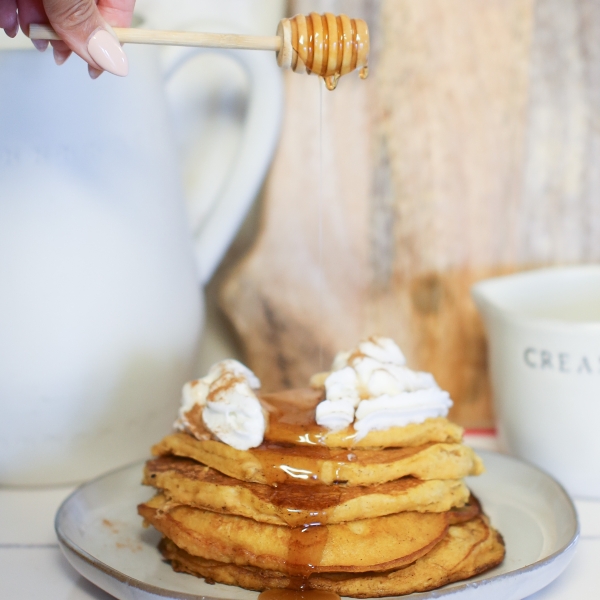 Quick and Easy Pumpkin Pancakes