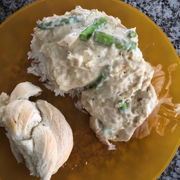 Slow Cooker Italian Chicken Alfredo