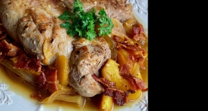 Pork Tenderloin with Peaches