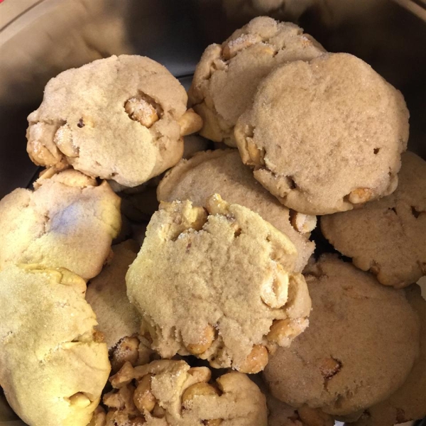 Salted Peanut Cookies