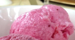 Mom Sawyer's Cranberry Ice Cream