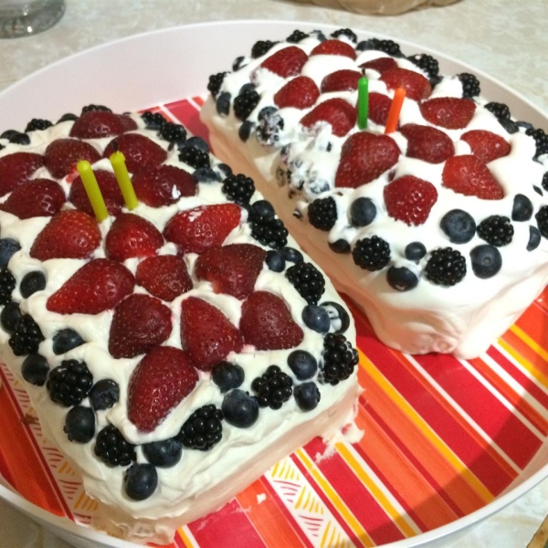 Strawberry Angels' Cake