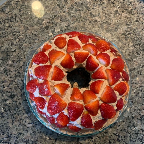 Strawberry Angels' Cake