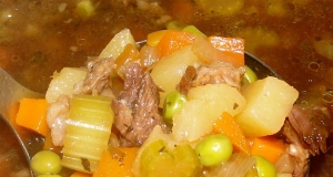 Leftover Beef Vegetable Soup