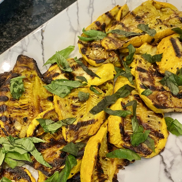 Grilled Yellow Squash