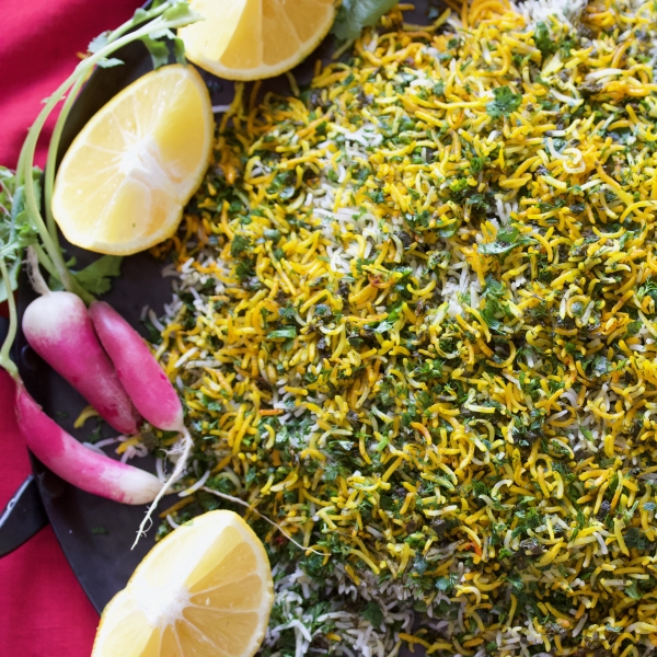 Sabzi Polo (Green Herb Rice)