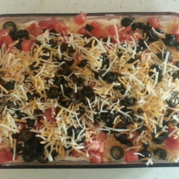 Breta's 7 Layer Dip