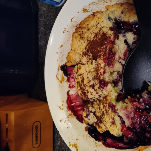 Very Best Blueberry Cobbler!